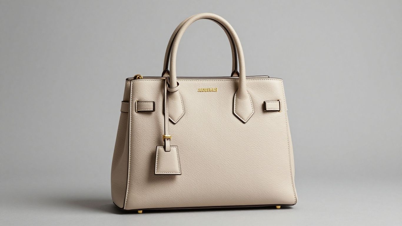 Iconic Jacquemus handbag on a clean background.
