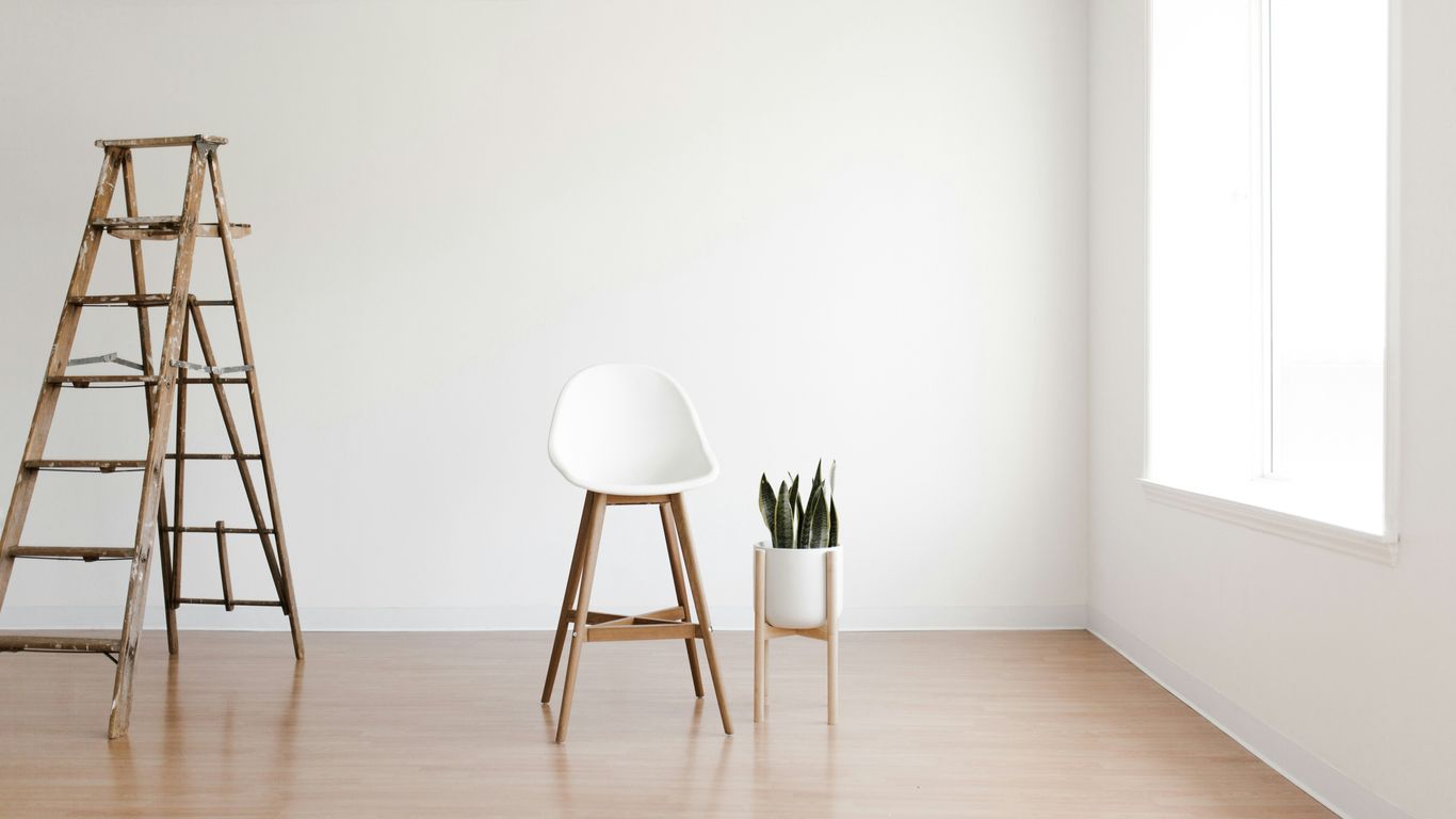 Interior living space with moisture and air control