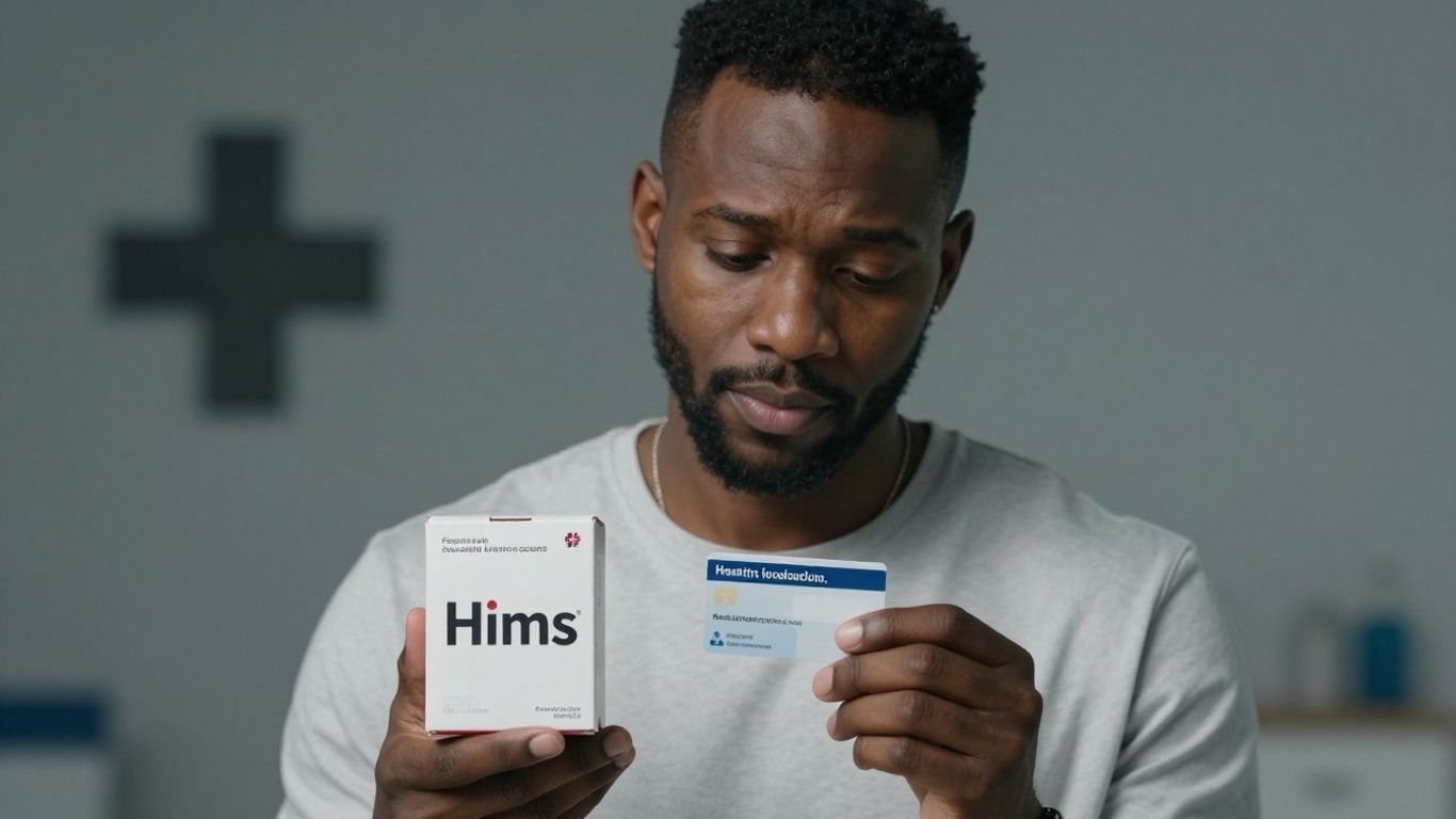 Hims box and insurance card