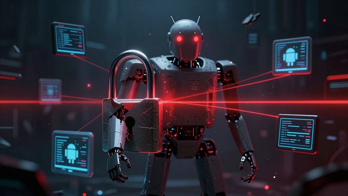 Android robot malware network shut down by Google.