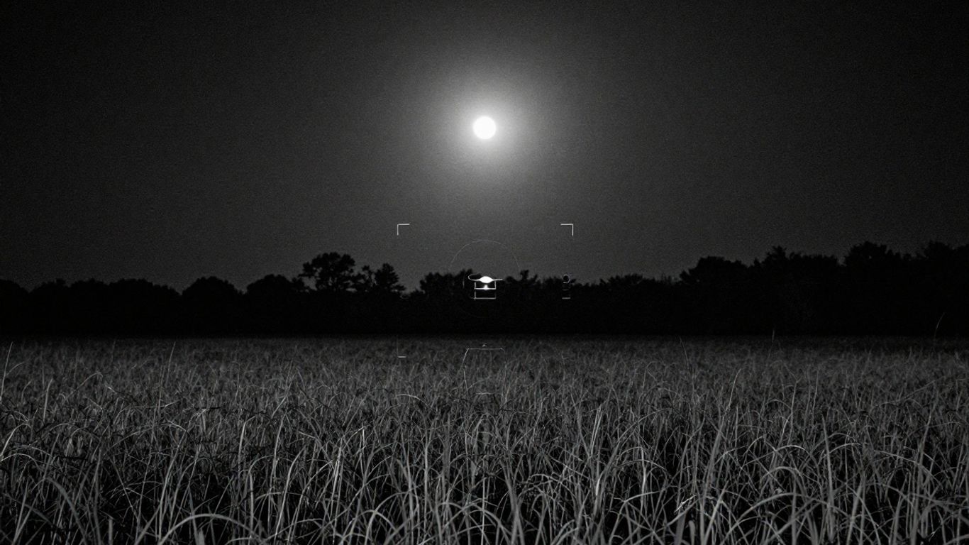 AI-driven sensors operating at night
