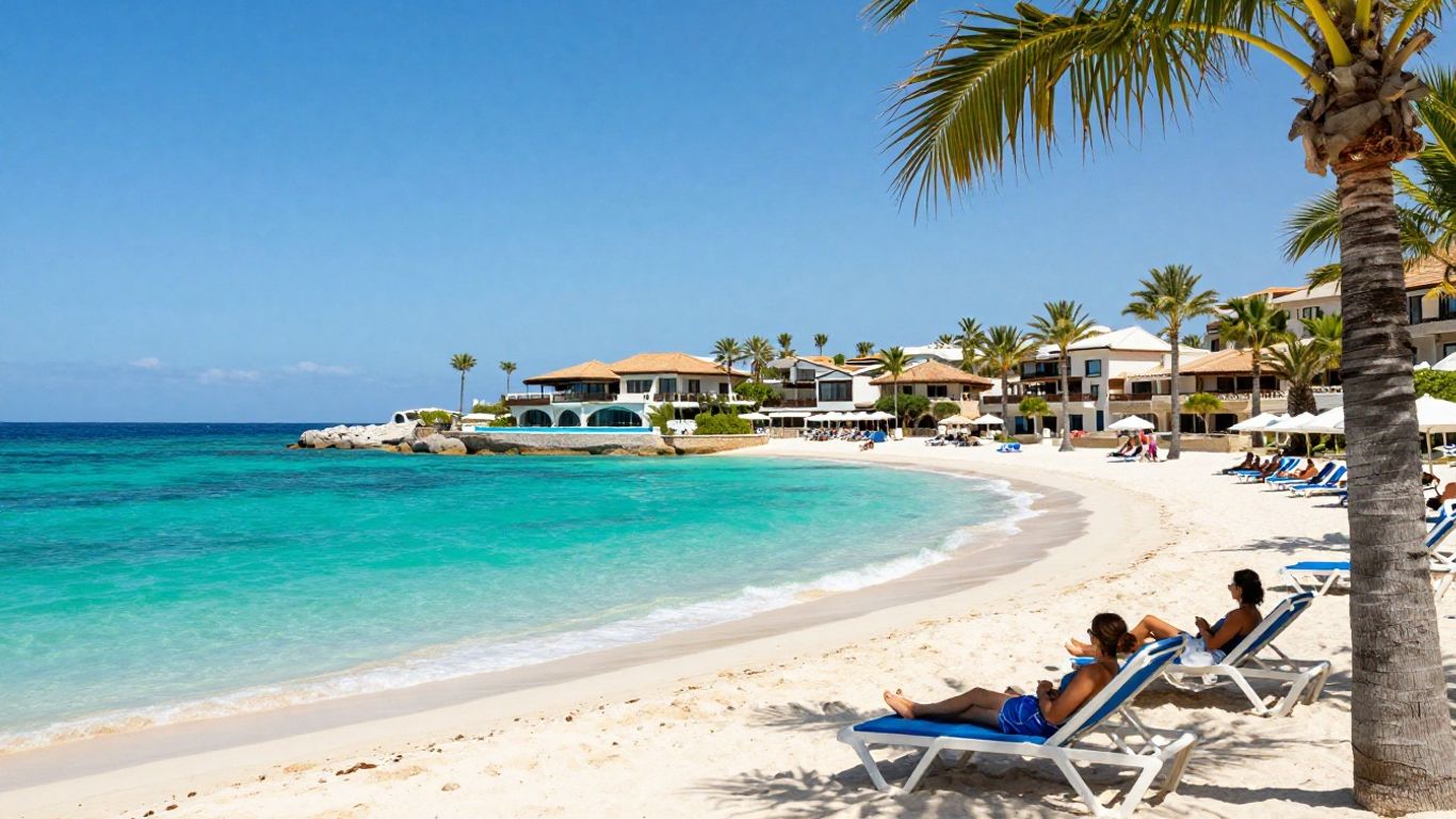 All inclusive European vacation with beaches and resorts.