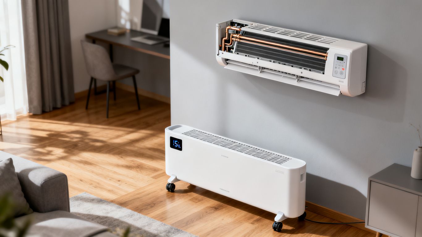 Comparison of different home climate control systems.