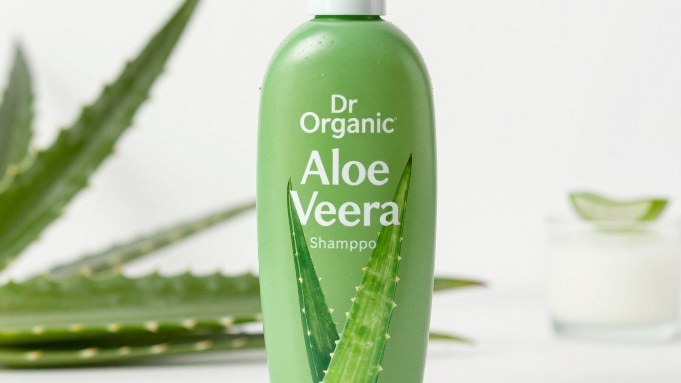 Dr Organic Aloe Vera Schampo flaska