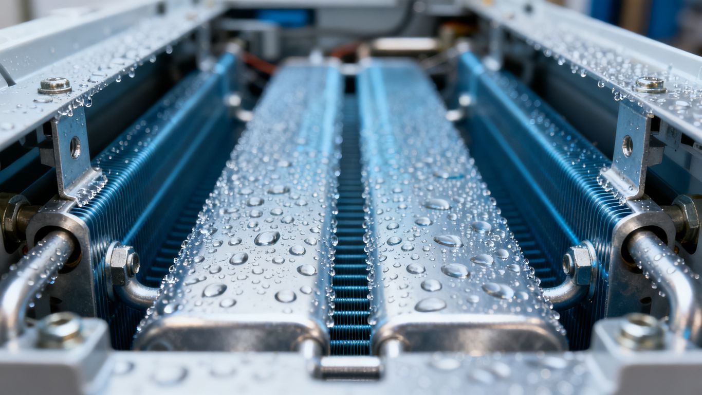 Internal components of a cooling appliance