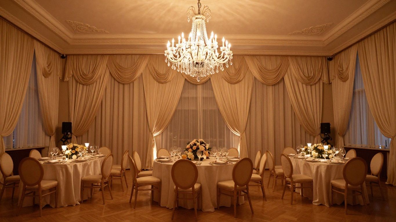 Elegant indoor event venue in Addison, TX