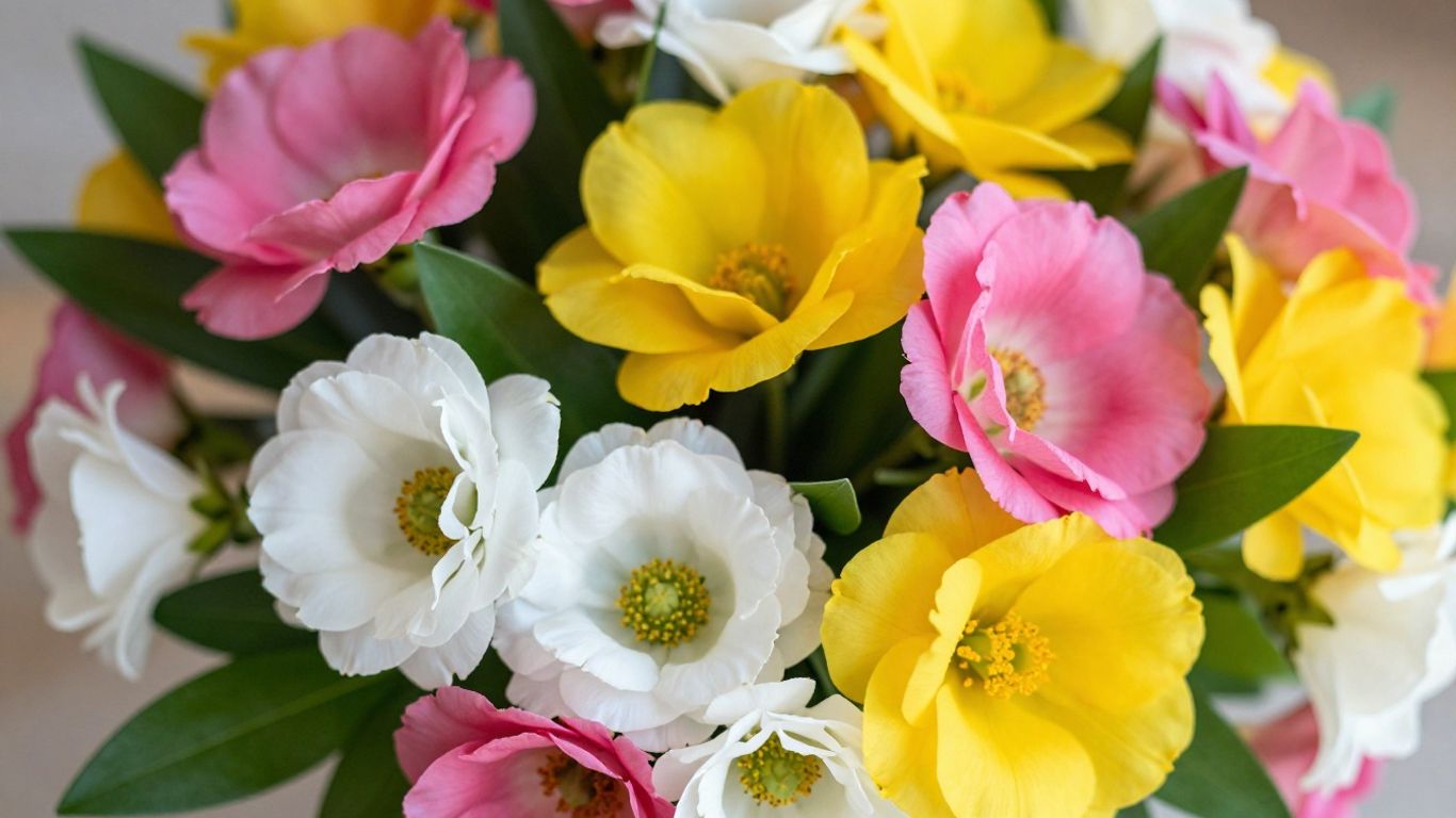 Colorful fresh flowers in Altona Meadows
