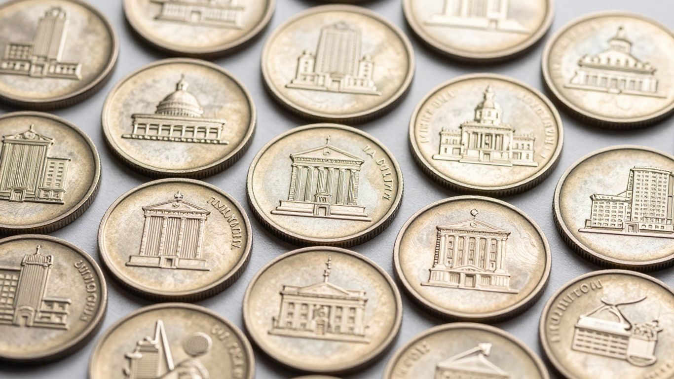 Building type coin sets collection