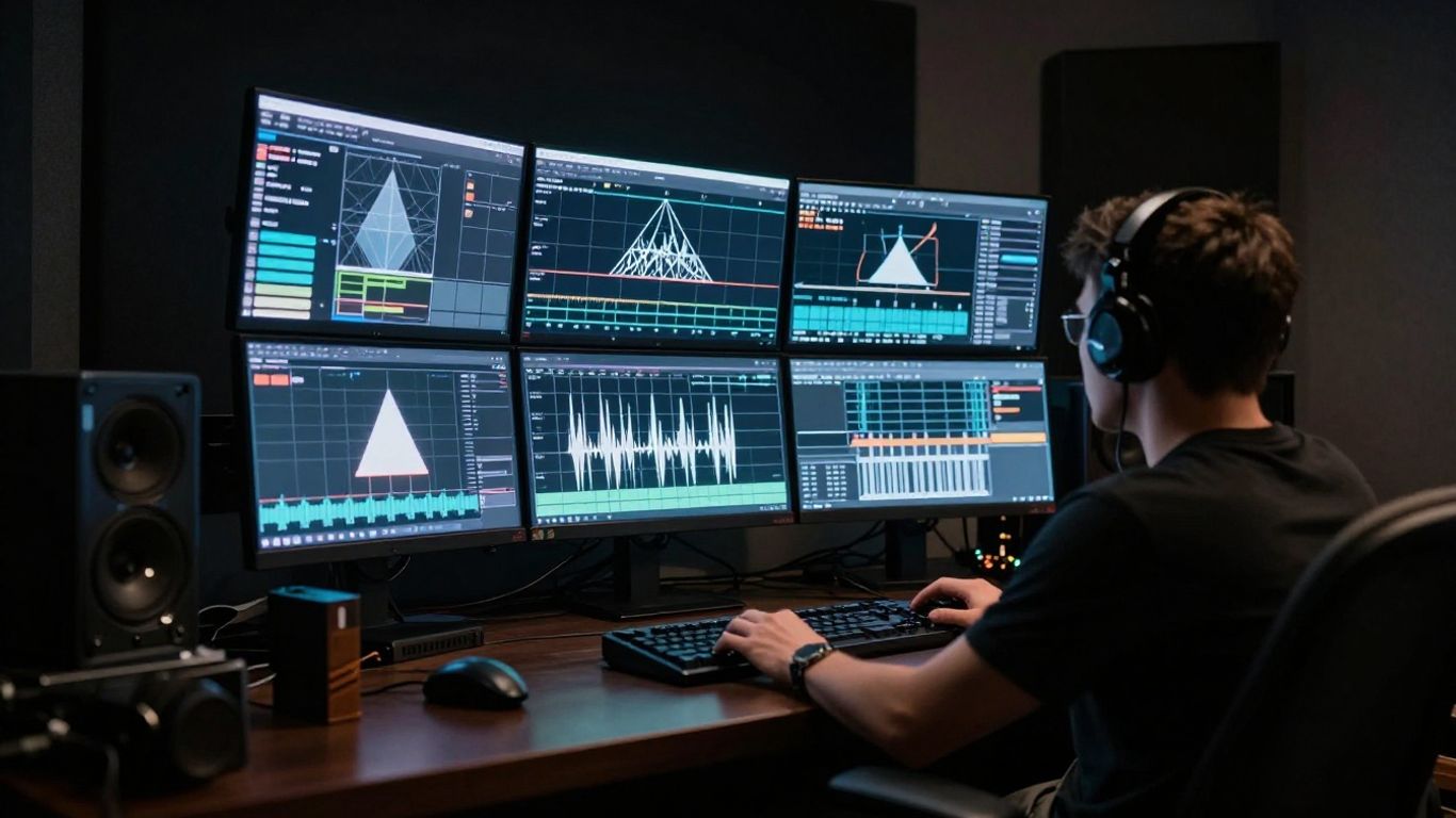 Music visualizers for beat producers