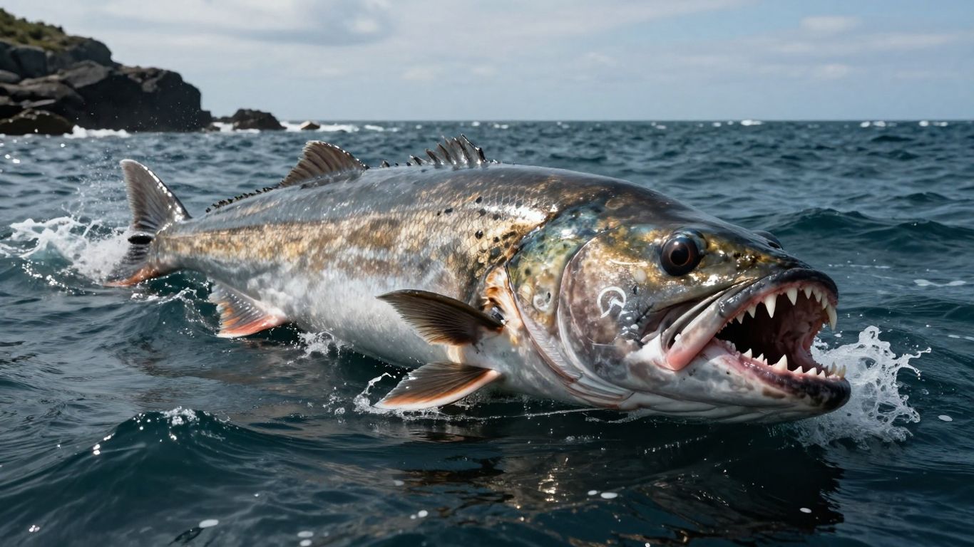 Giant fish surfaces near Cabo coast, sparking ancient fears.