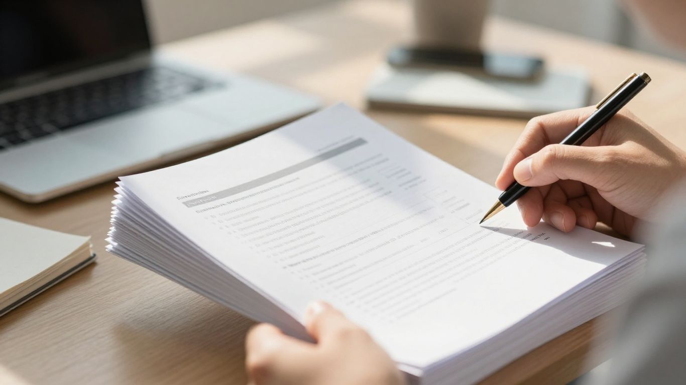 Student loan documents and financial planning