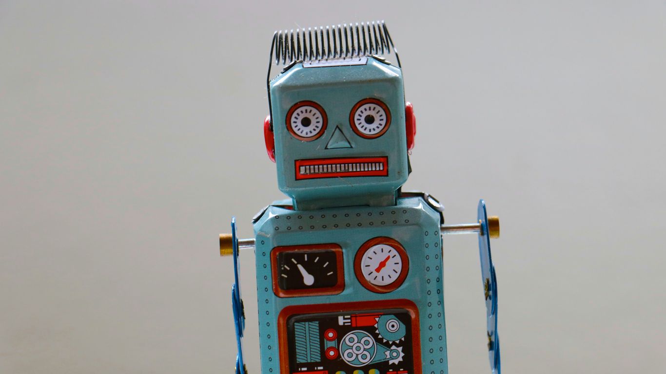 Humanoid robot hardware in a modern laboratory