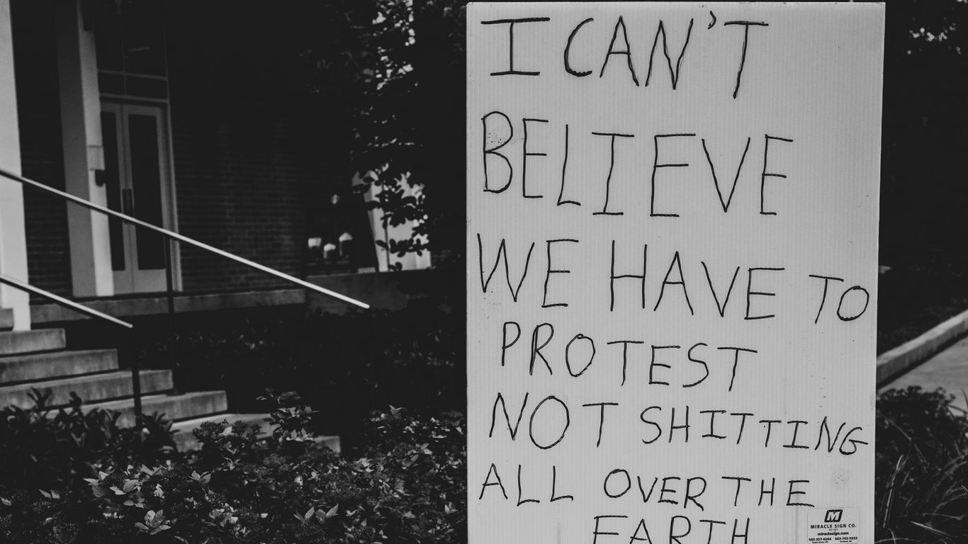 white and black quote board