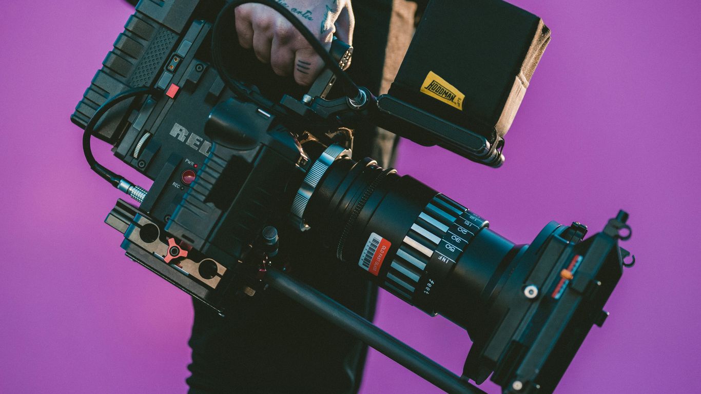 Video production equipment packed for travel