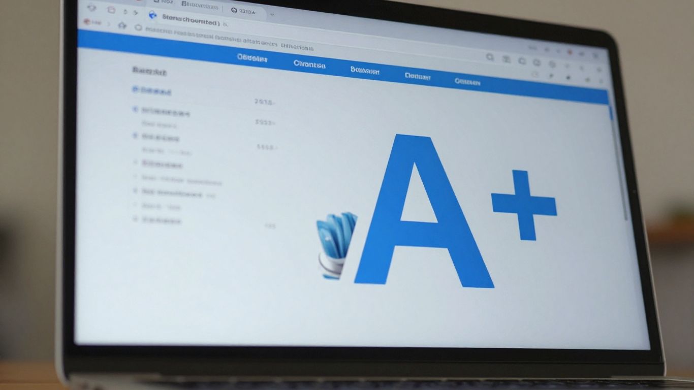 Amazon A+ content on a product listing.