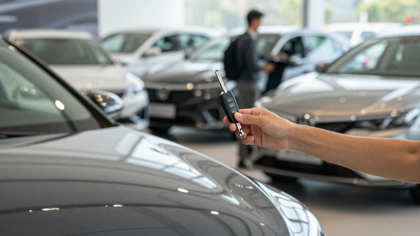 Schlüssel und Auto für Leasing ohne Anzahlung