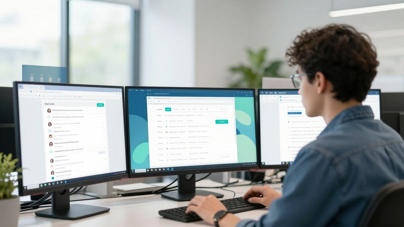 Search professional reviewing evolving results