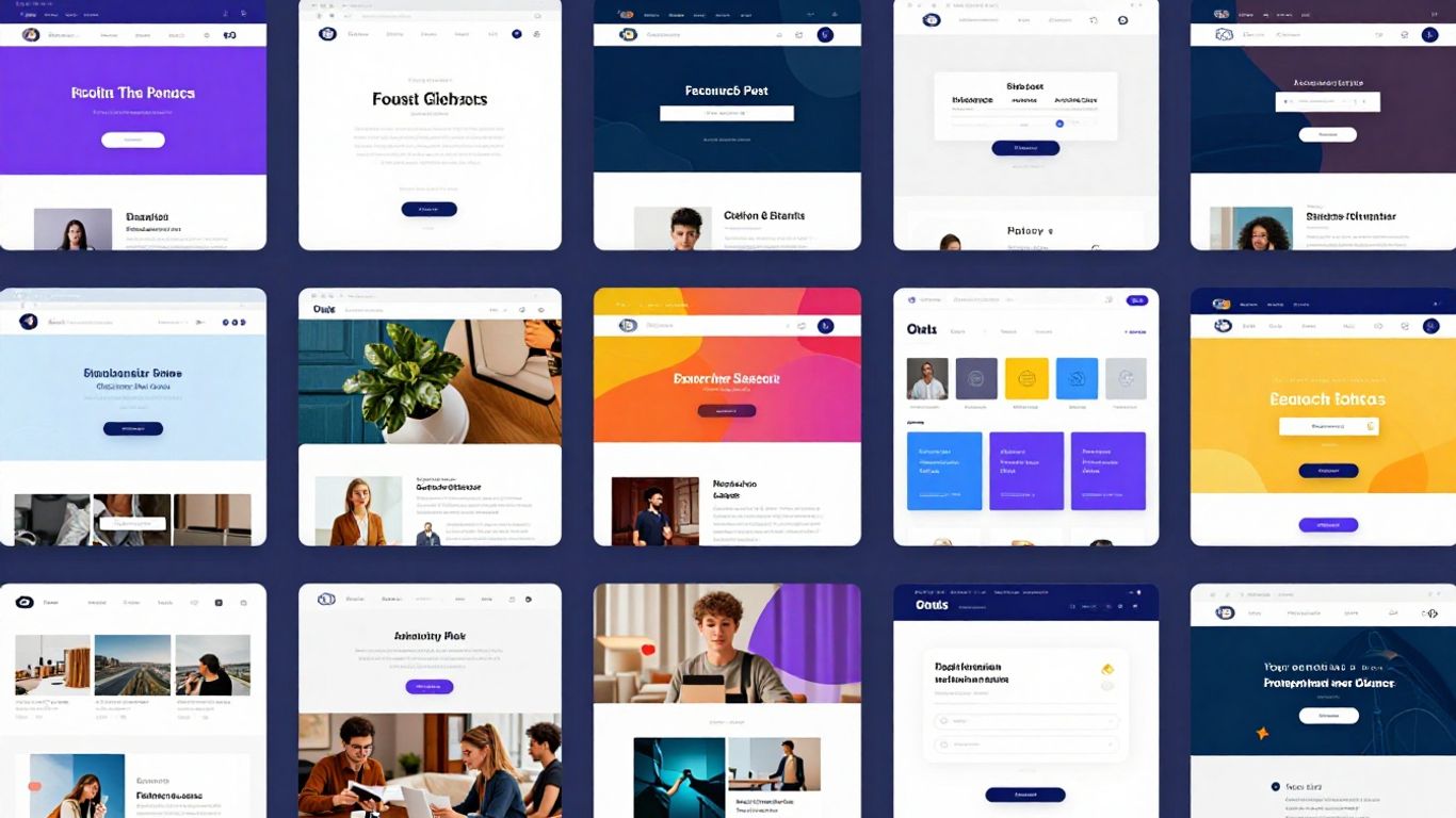 Elementor website design with advanced features and modern layouts.
