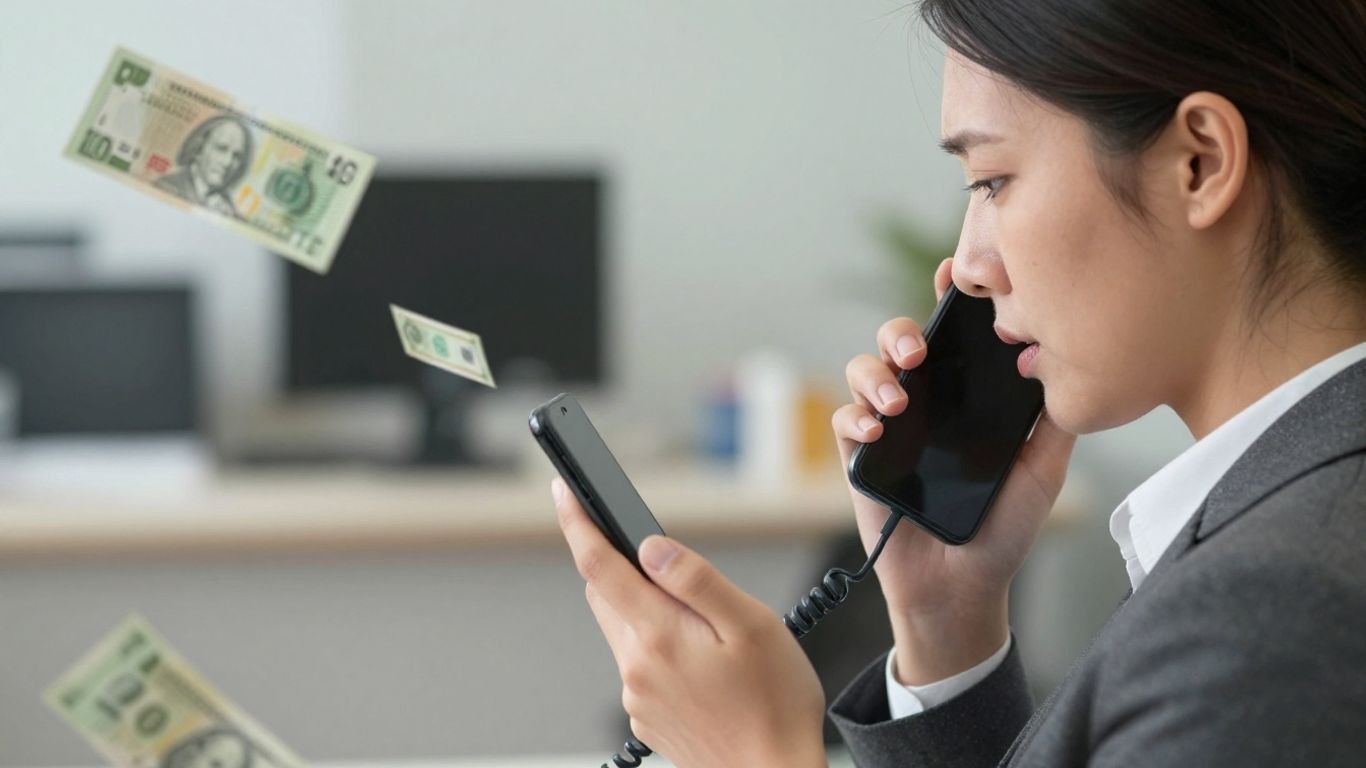 Ringing phone losing money for Australian business.