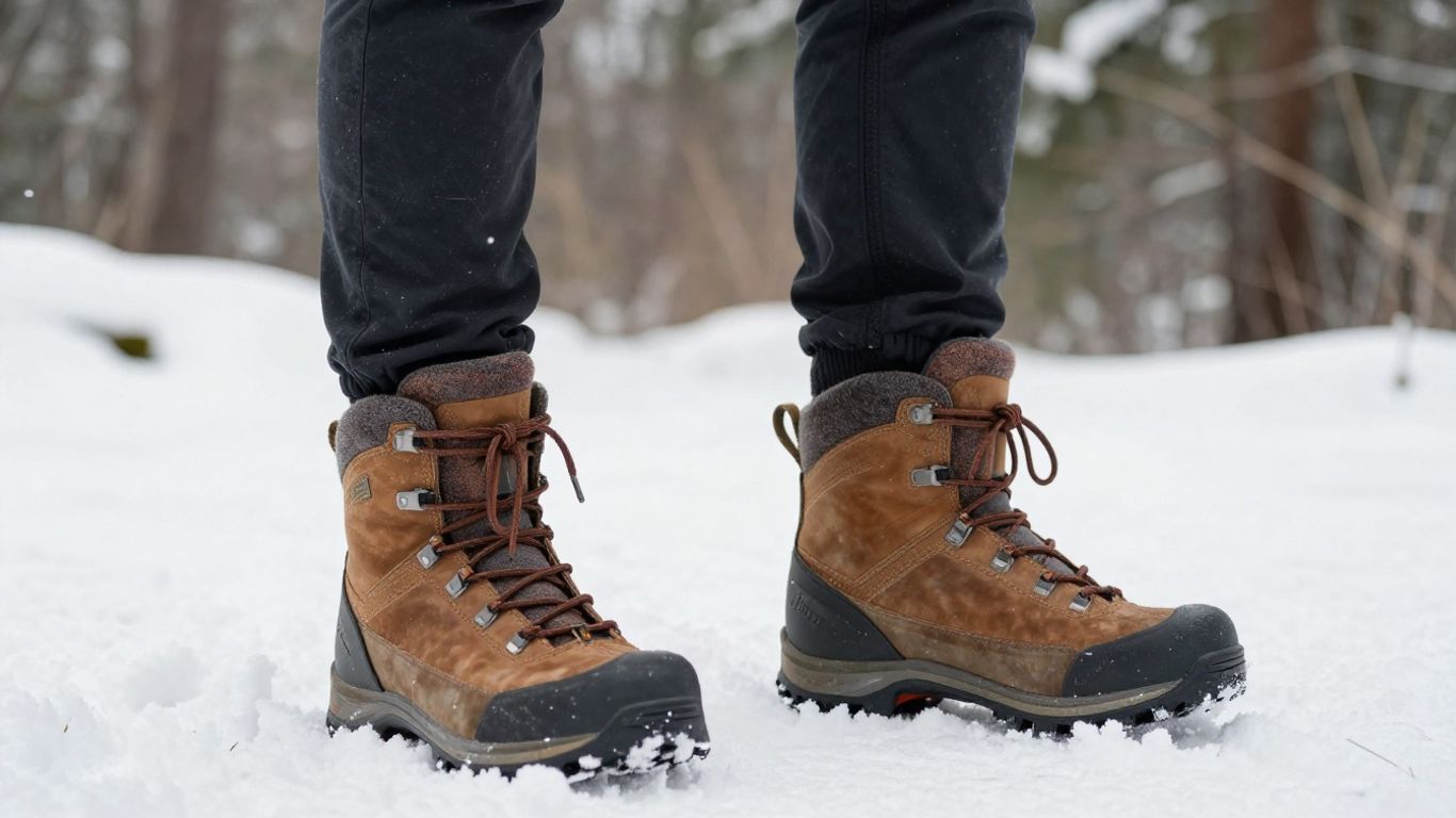 Schuhe und Zubehör für sicheren Halt im Schnee
