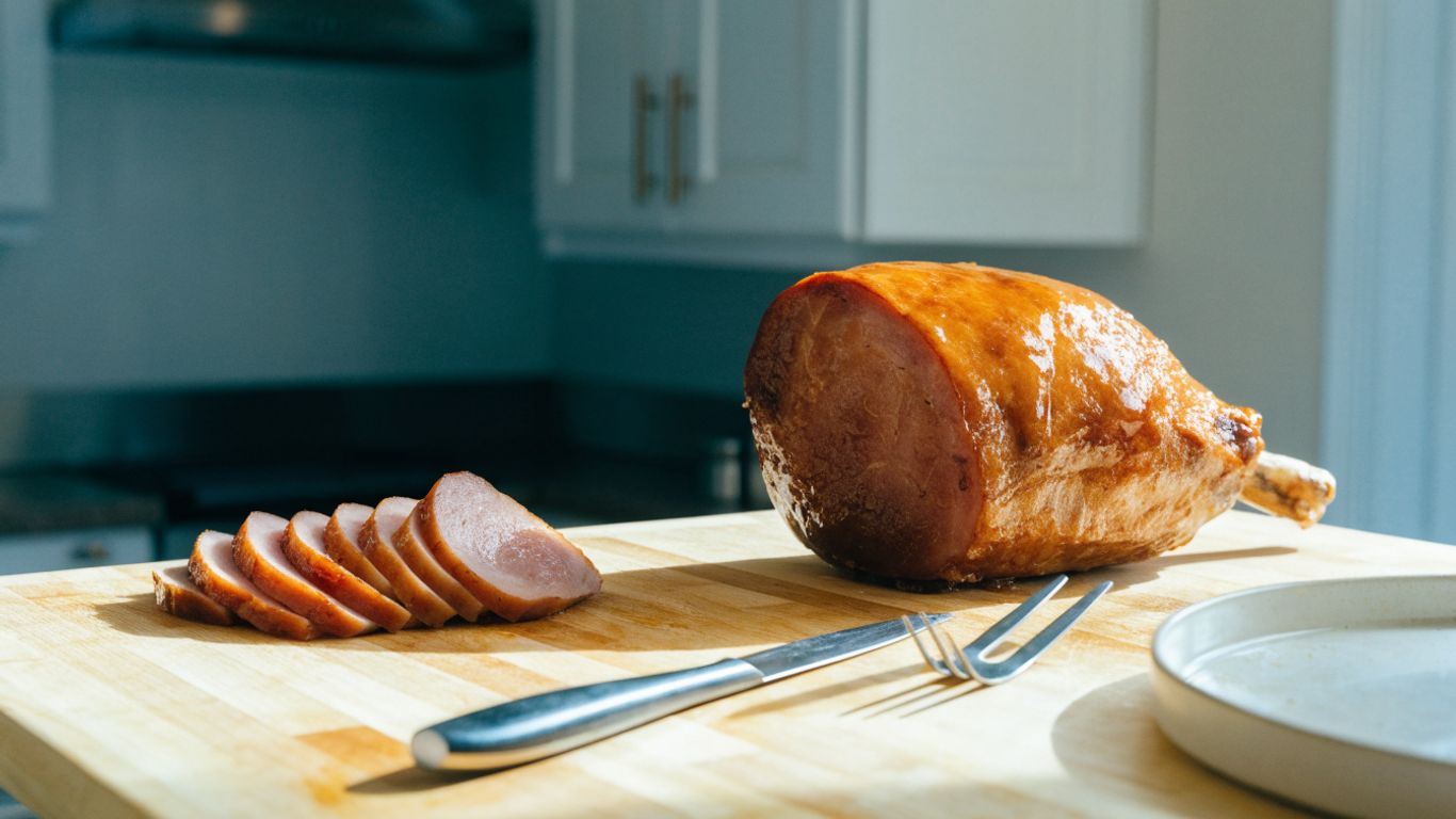 How to carve a spiral ham: a simple step-by-step guide