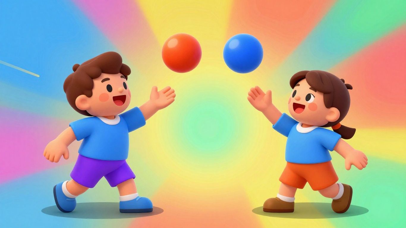 Couple playing a game together