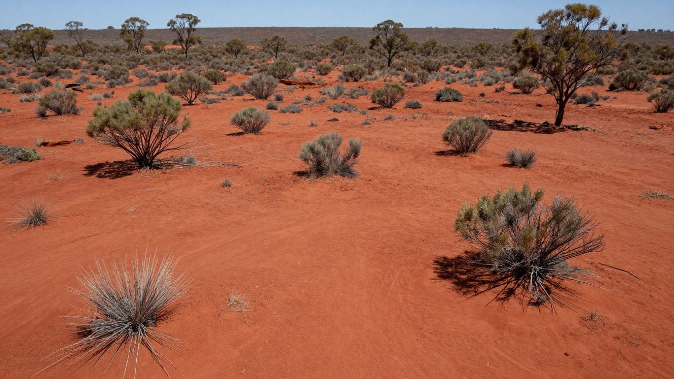 Rugged Australian interior landscape