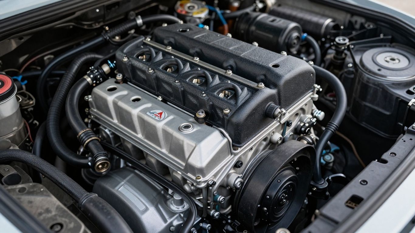 2018 Mitsubishi Triton 2.4 Diesel engine close-up