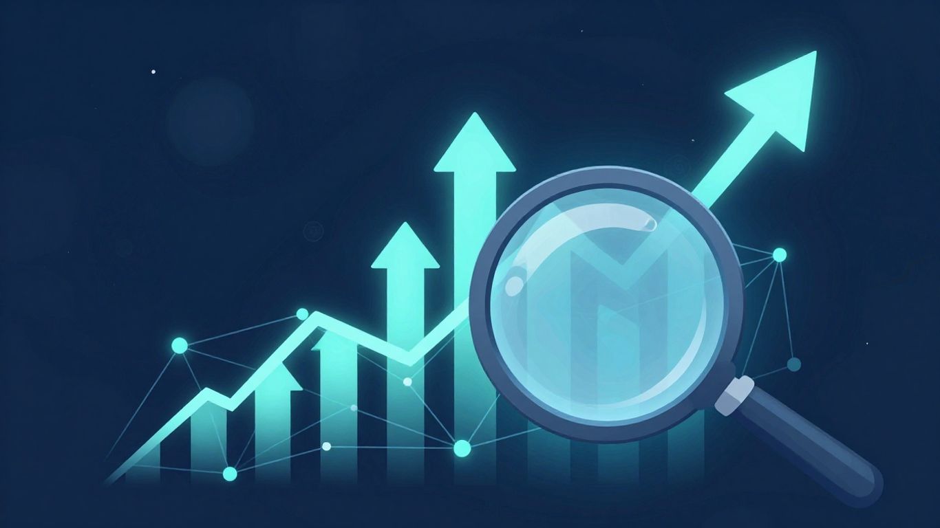 Digital growth and strategic advantage illustration