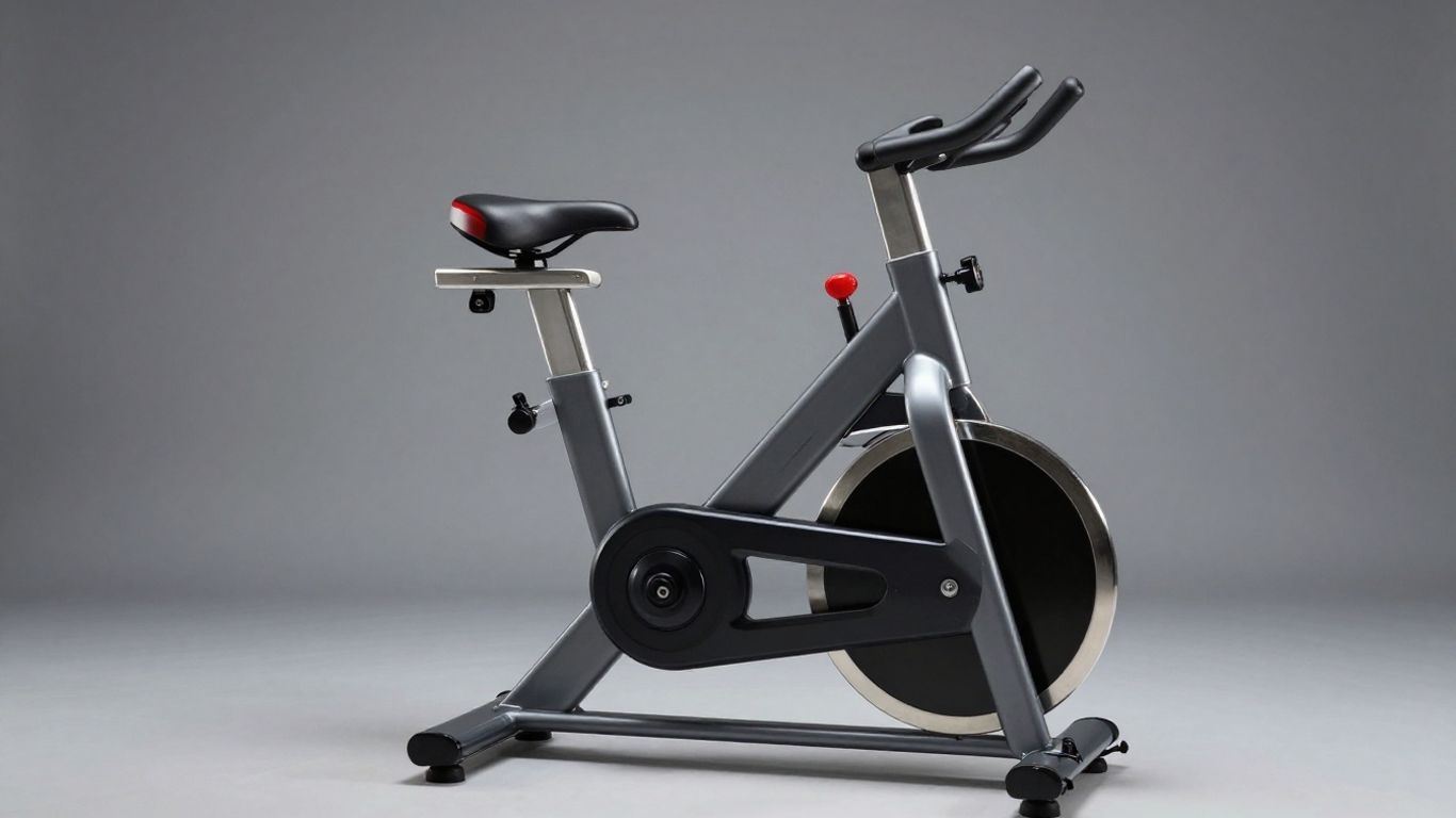 Star Trac spin bike in a fitness studio.