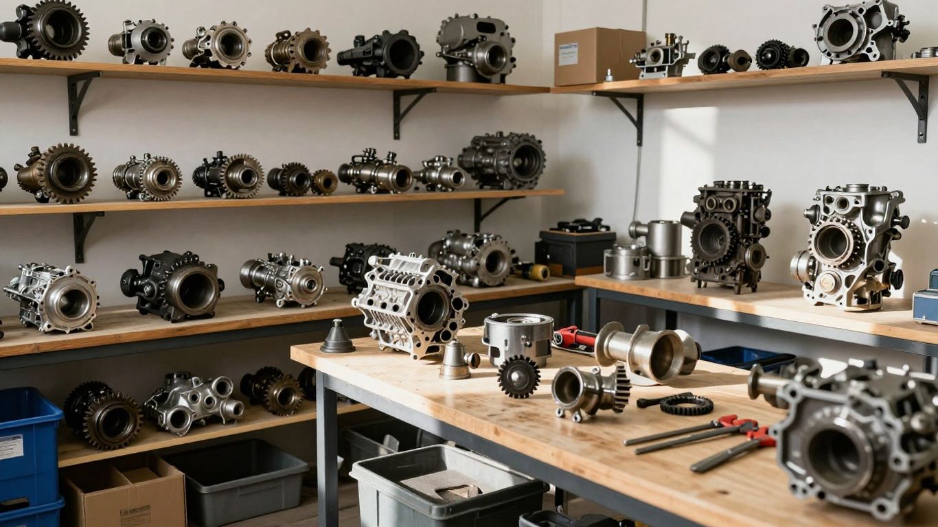 Volkswagen engines and gearboxes for sale.