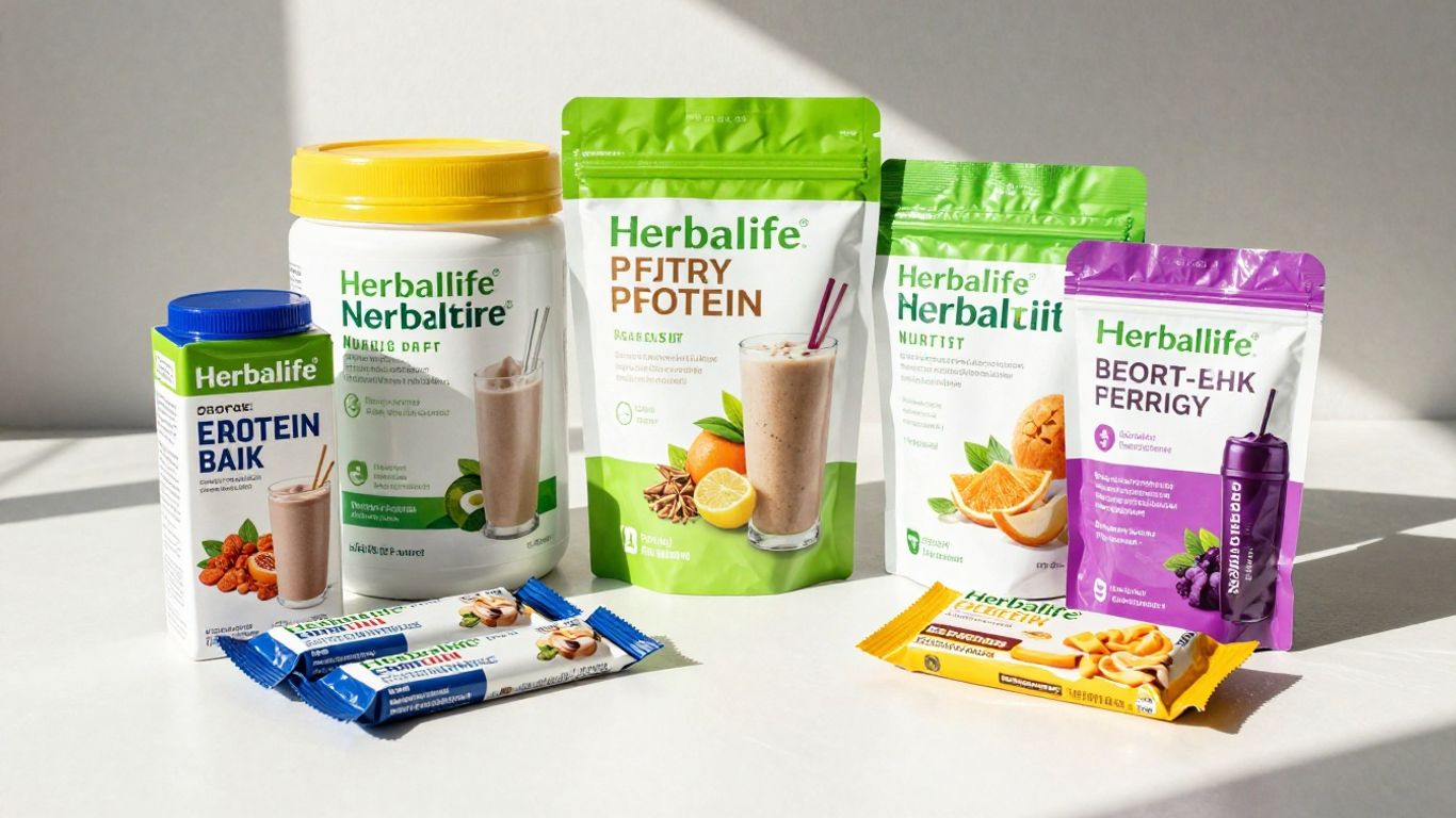 Herbalife products for wellness and sports nutrition.