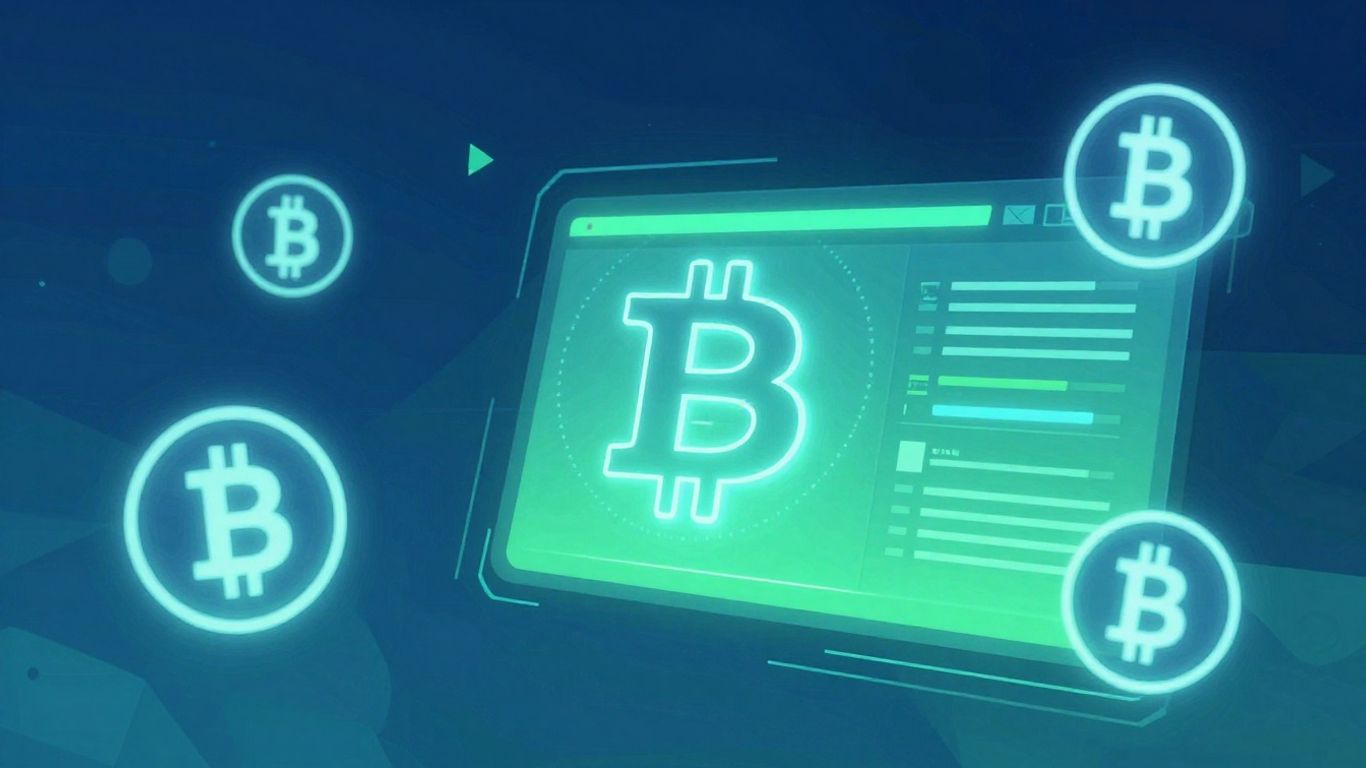 Pionex.US crypto exchange interface with digital currency icons.