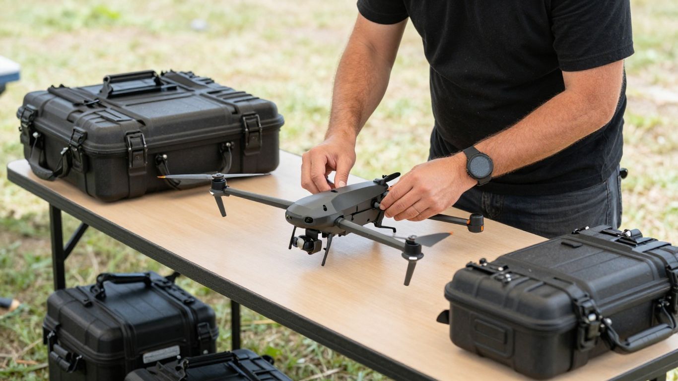 Rapid deployment field setup