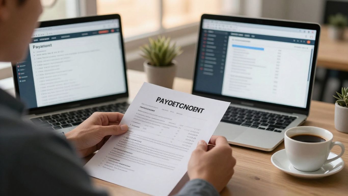 Trader reviewing payout and account progression details