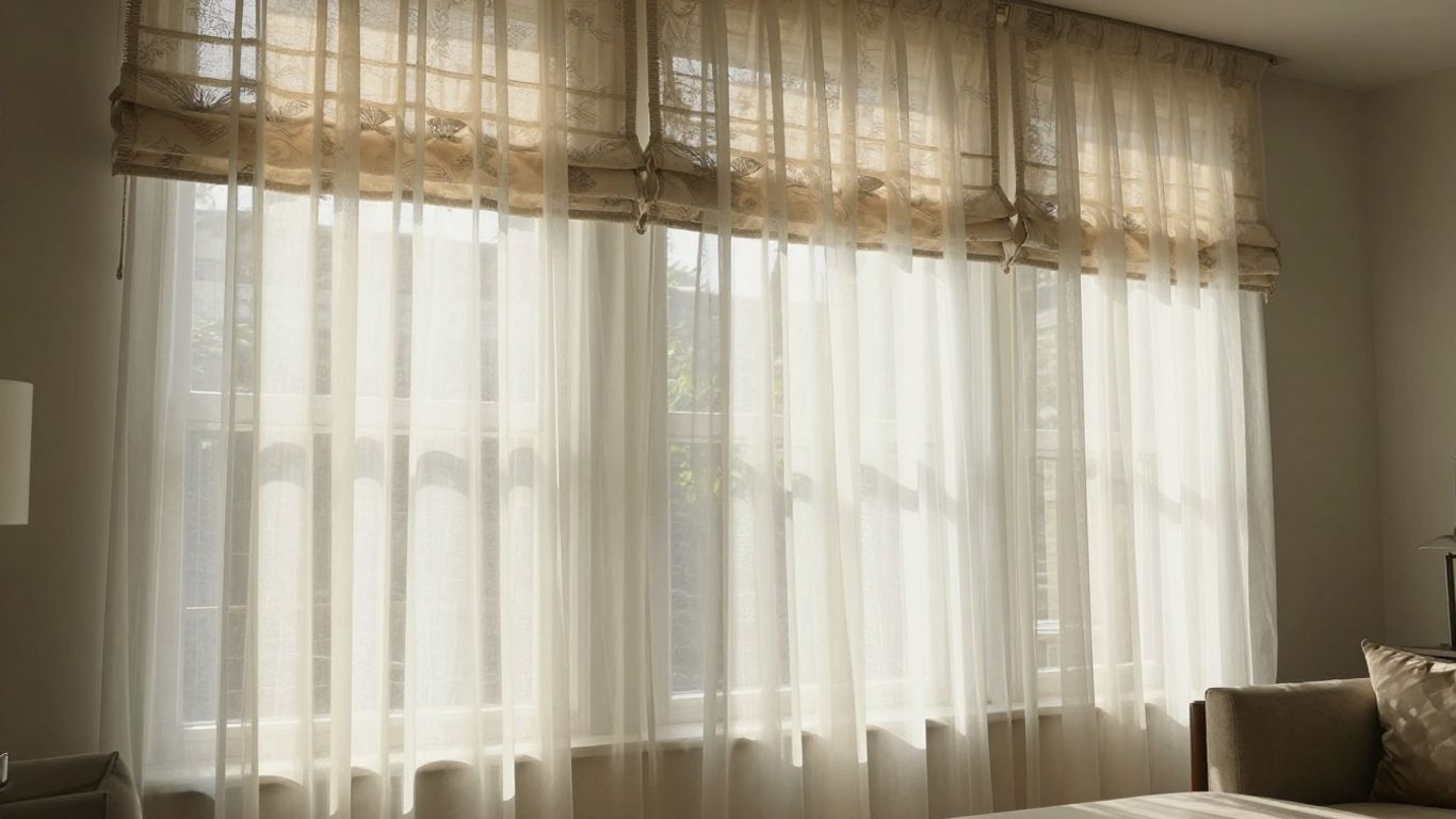Stylish window coverings beyond traditional blinds.