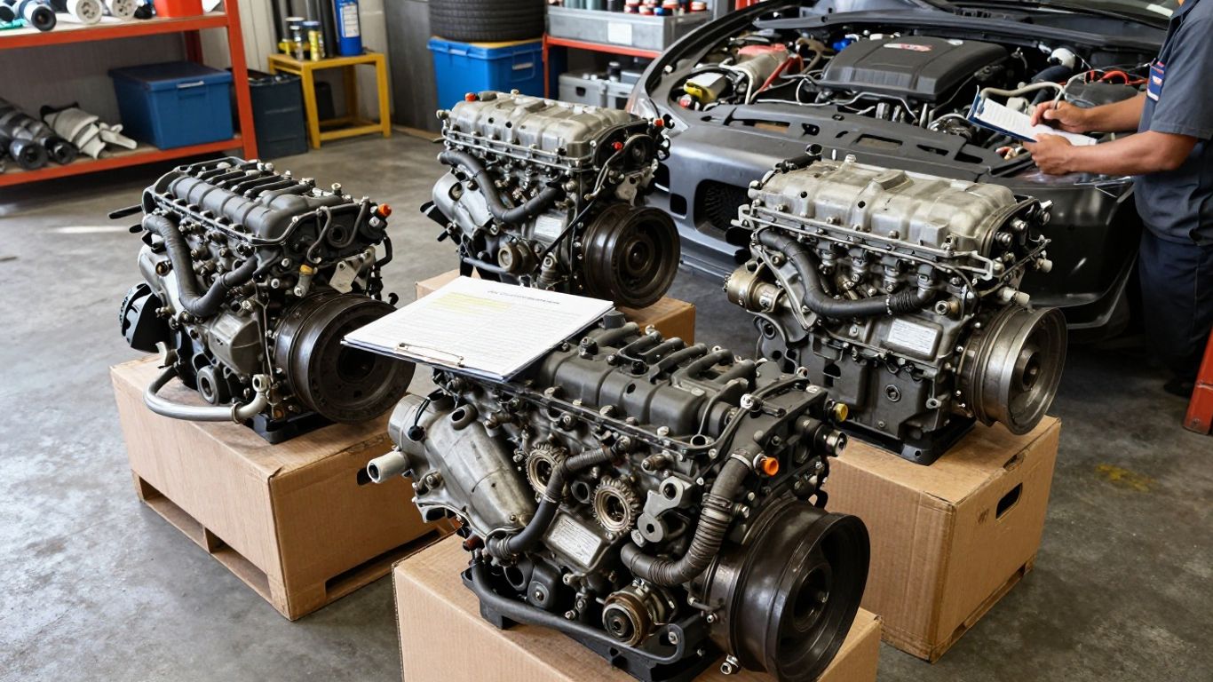 Used Mitsubishi engine pricing comparison workshop