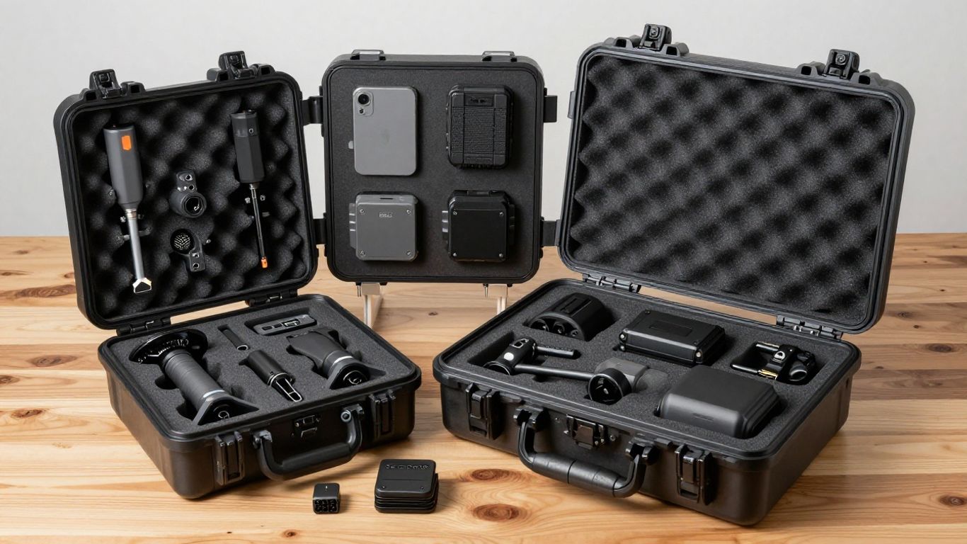 Secure storage for drone kits