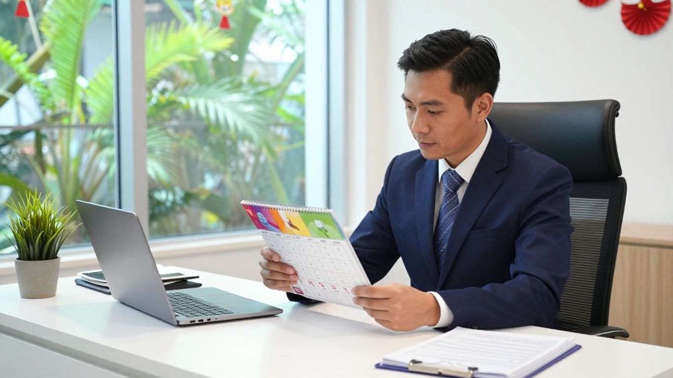 Singapore aesthetic clinic calendar planning