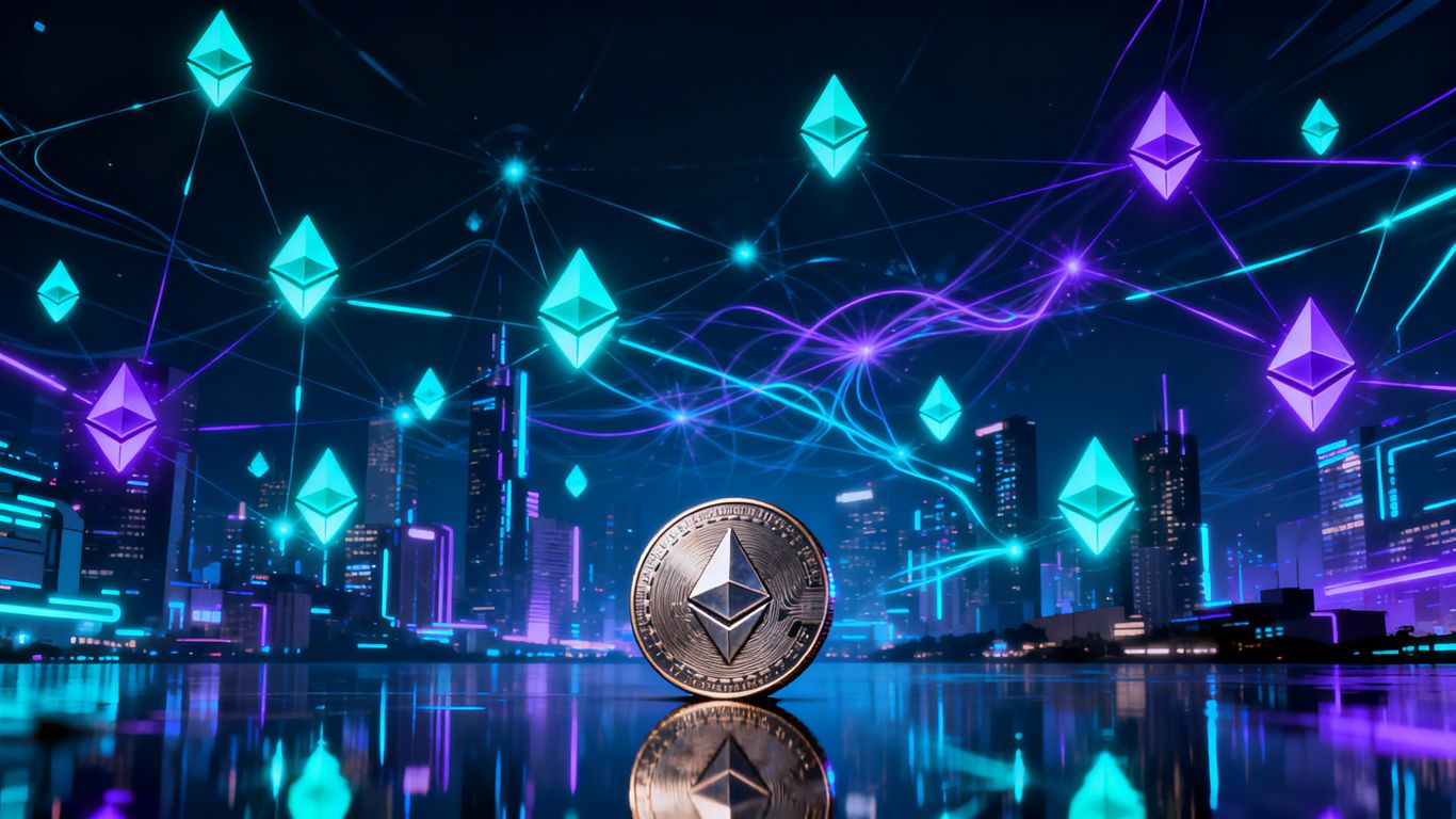 Ethereum network activity high, Ether price stagnant.