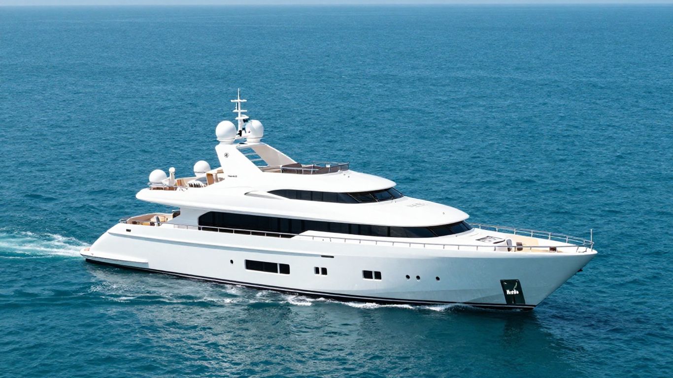 KERI LEE III yacht sailing on the ocean