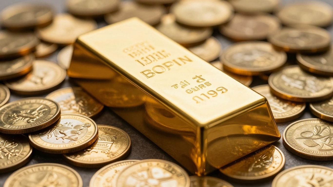 金條和金幣
