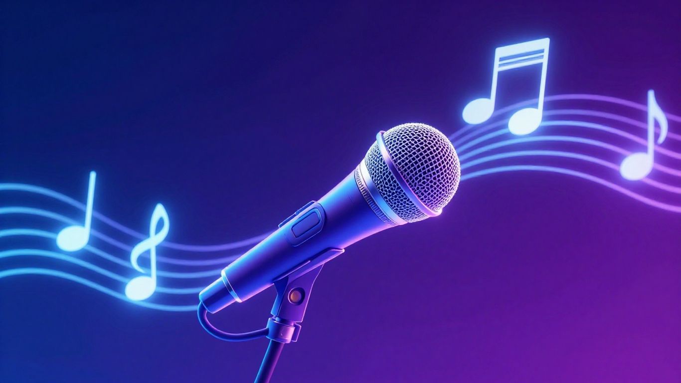 AI lyric video generator visual