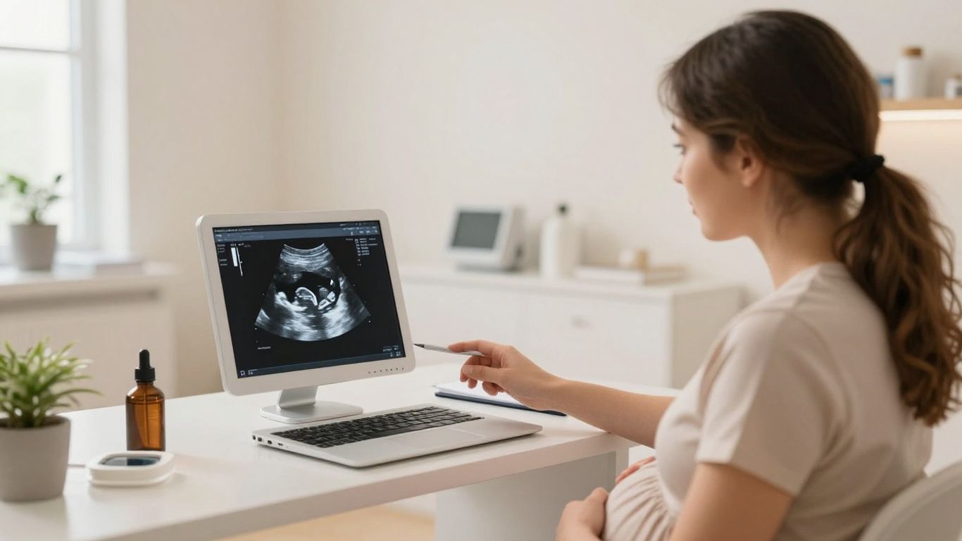 Consulta prenatal y ecografía temprana