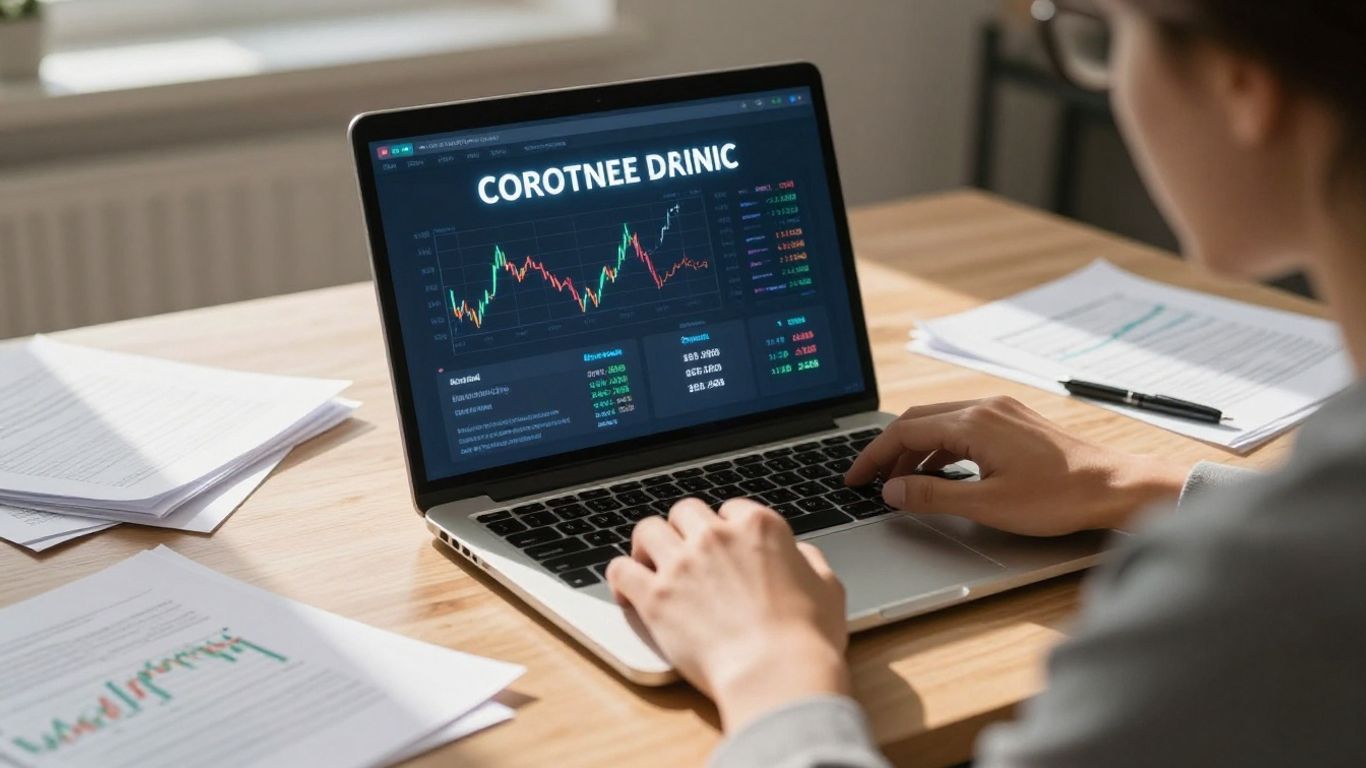 Person using a loan calculator for financial planning.