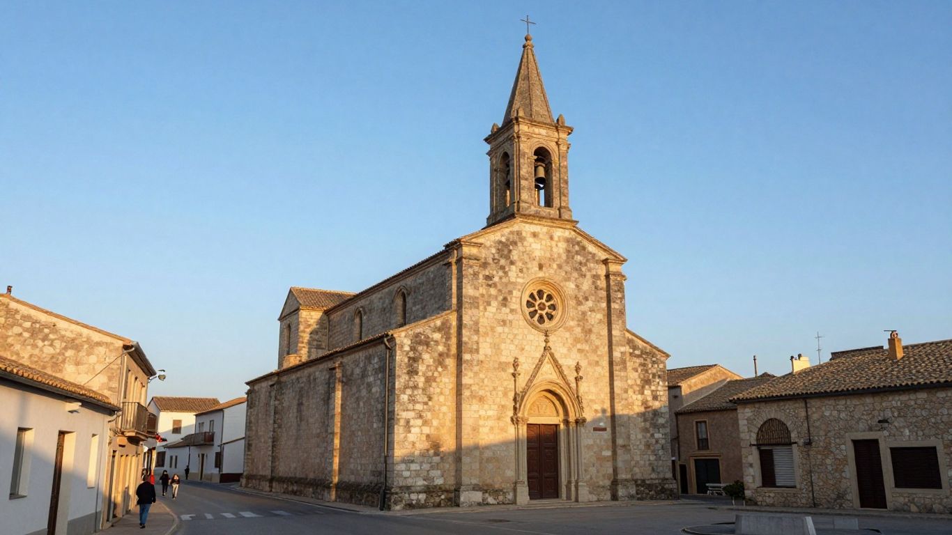 Fortified church above Saintes-Maries town