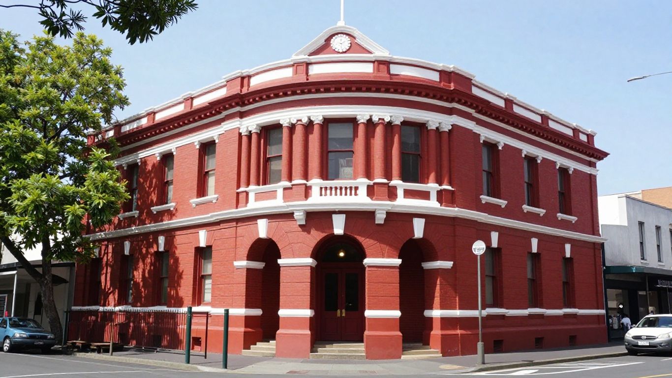 Historic architecture of Australian bank branch