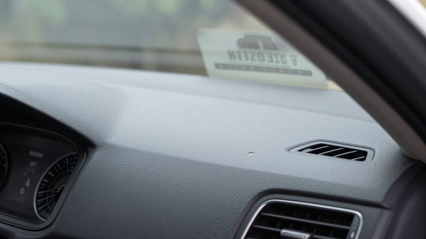 Volkswagen VIN am Armaturenbrett ablesen