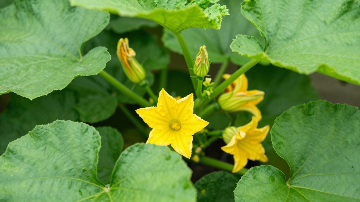 Zucchini blüht, aber keine Früchte