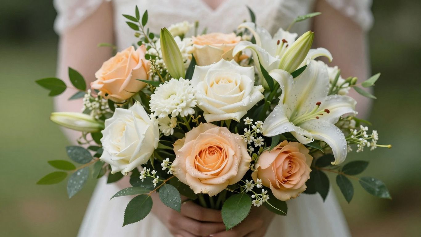 Fresh wedding flowers in Altona